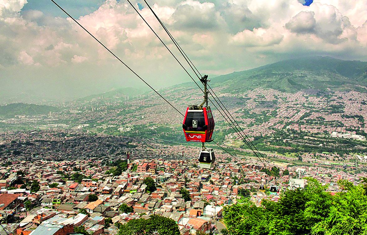 Métrocable de Medellín, Colombie.