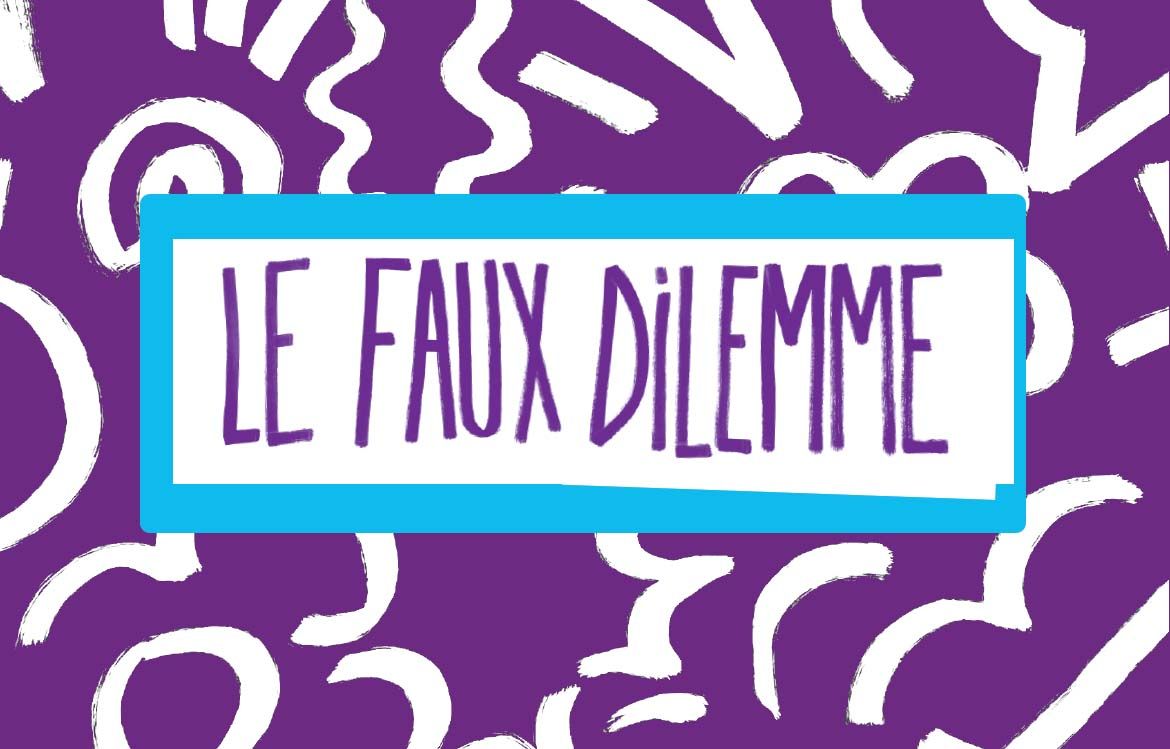 Le faux dilemme : être libre de ne pas choisir