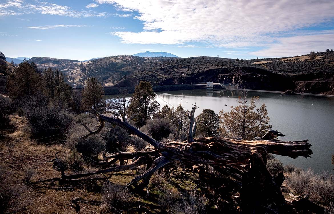 Barrage Iron Gate sur le fleuve Klamath