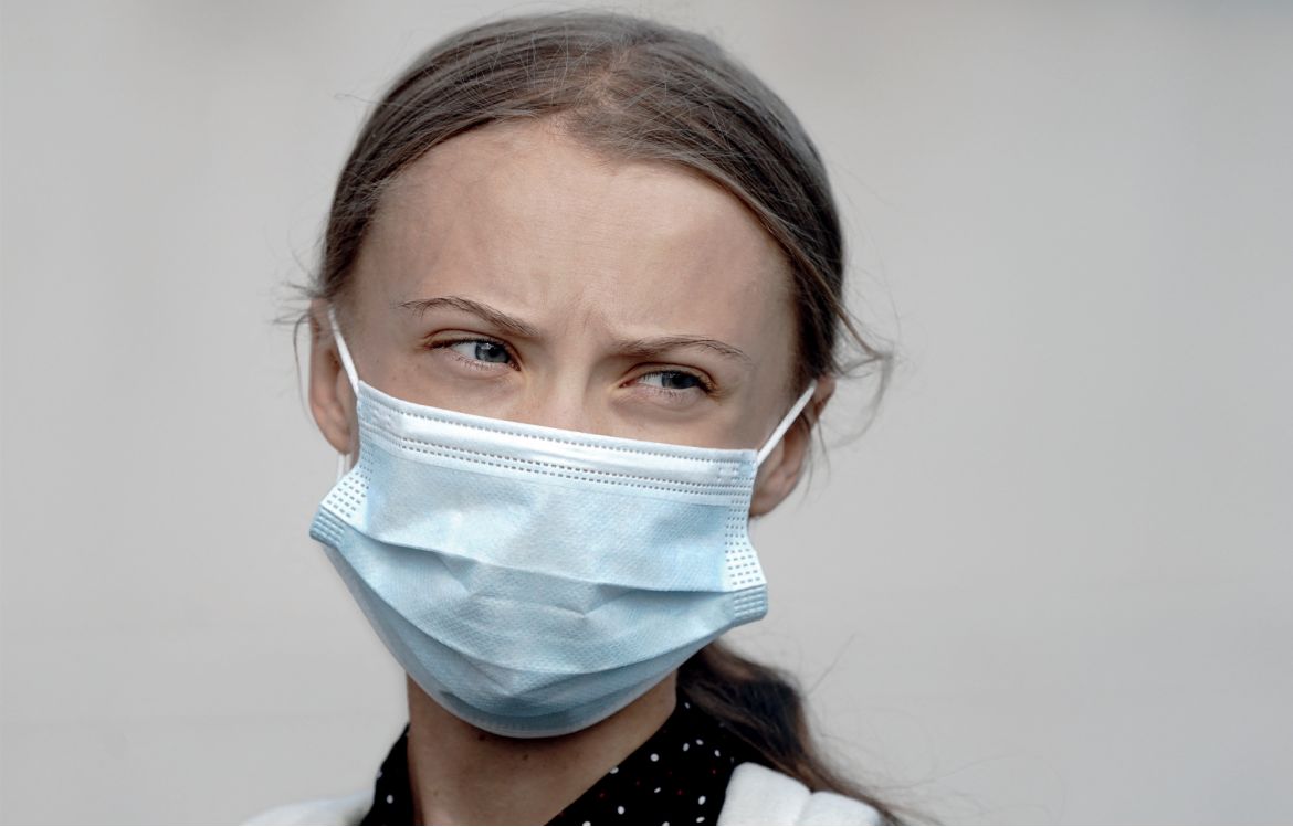 La militante écologiste suédoise Greta Thunberg.