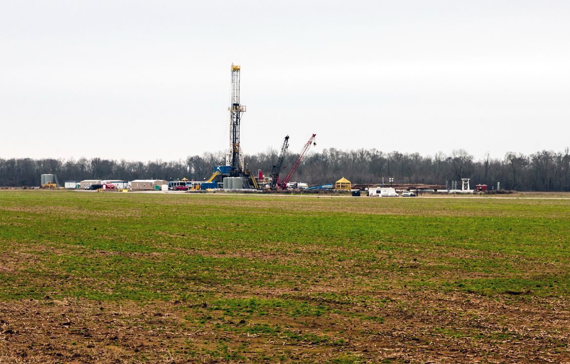 Un forage de schiste en Louisiane en 2013.